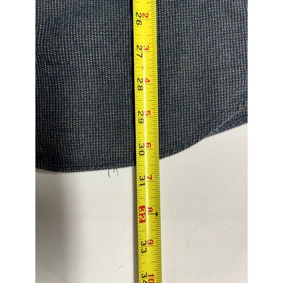 Vintage Eddie Bauer Men's Large Sonoma Heathers Button Down Shirt Gray Cotton - Picture 6 of 7